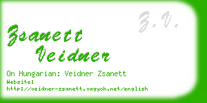 zsanett veidner business card